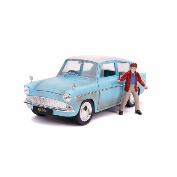 1:24 1959 Ford Anglia Model Araba ve Harry Potter Figür