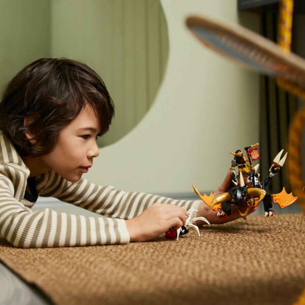 LEGO NINJAGO: Nya nın Su Ejderhası EVO 71800 6 Yaş ve Üzeri Çocuklar için Nya ve Lloyd Minifigürleri İçeren Yaratıcı Oyuncak Yapım Seti 173 Parça