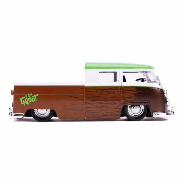 1963 Volkswagen Bus Pickup Model Araba ve Groot Figür