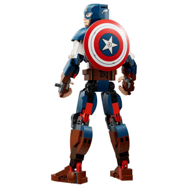 LEGO Marvel Kaptan Amerika Yapım Figürü 76258