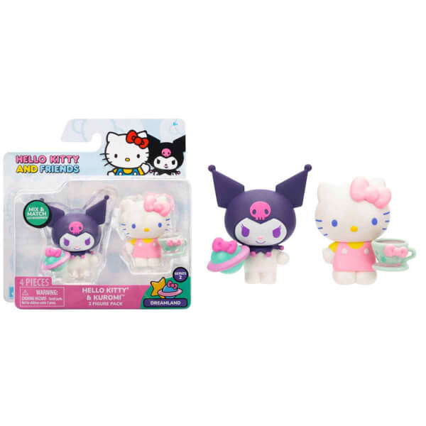 Hello Kitty 2'li Mini Figür Seti S2 HKT06100