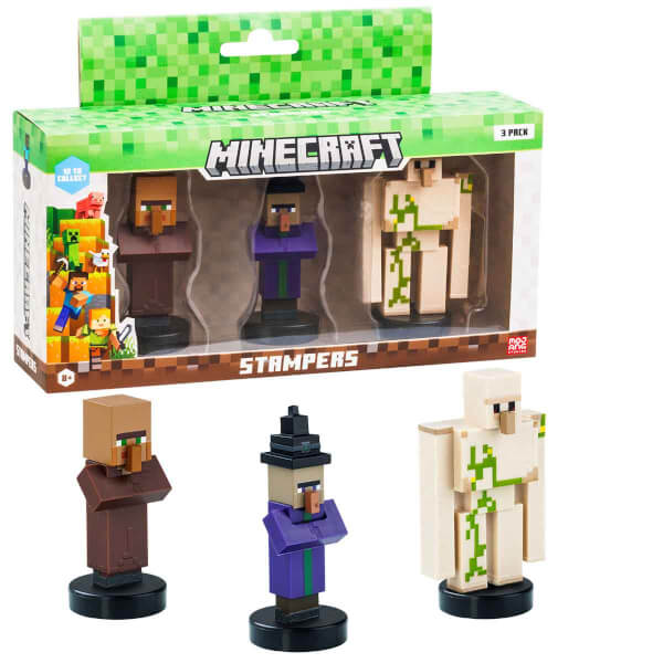 Minecraft Stampers 3’lü Figür Seti 