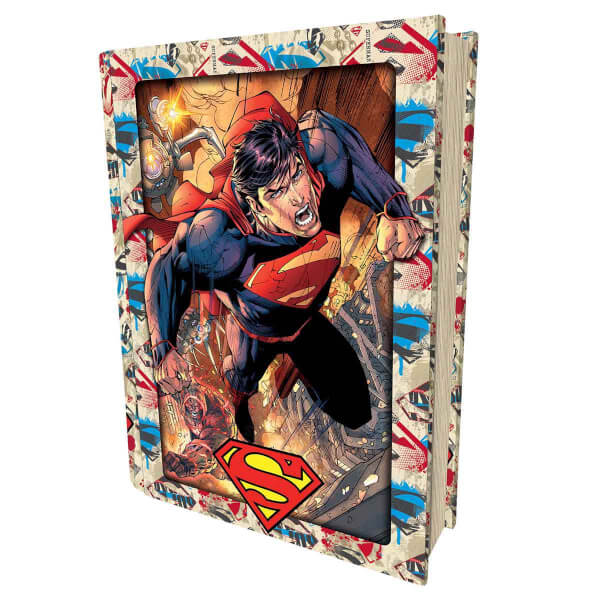 300 Parça 3D Puzzle Metal Kutu: Superman