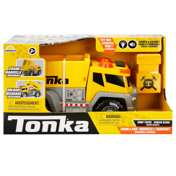 Tonka Sesli ve Işıklı Damperli Kamyon