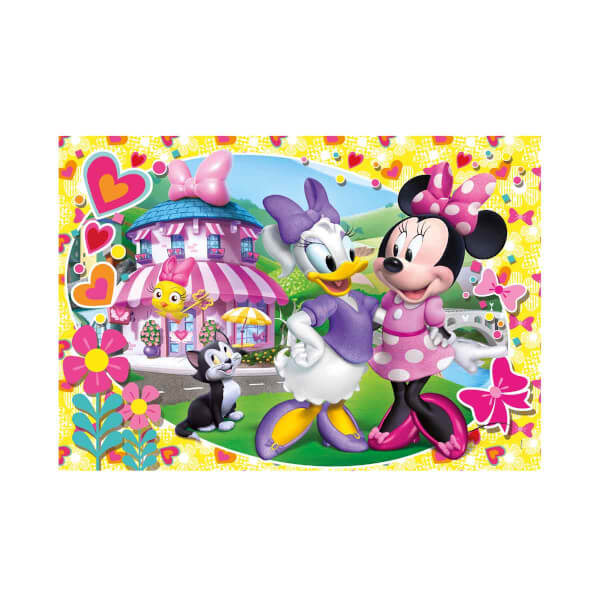 104 Parça Puzzle : Minnie Happy Helpers