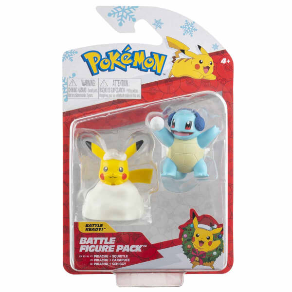 Pokemon Christmas Battle Figür 2'li Set 