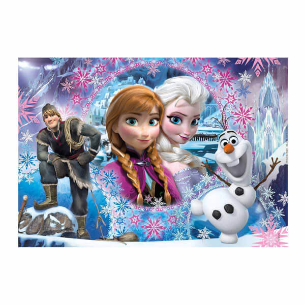 104 Parça Puzzle : Frozen Oueen Of The North Mountain
