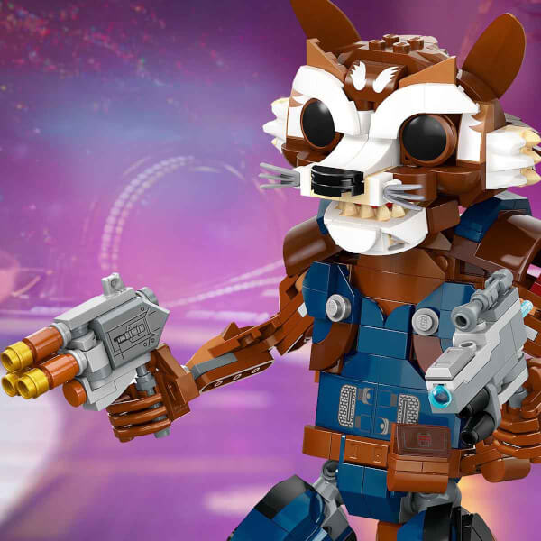 LEGO® Marvel Rocket ve Bebek Groot 76282 – 10 Yaş ve Üzeri Süper Kahraman Yedi Çocuk İçin İnşa Edilebilir Yaratıcı Oyuncak Yapım Seti (566 Parça)