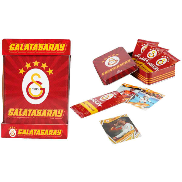 Galatasaray First 2025-26 Sezonu Koleksiyon Kartları Metal Kutu
