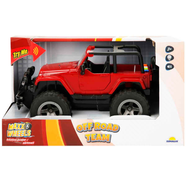 1:16 Sesli ve Işıklı Jeep