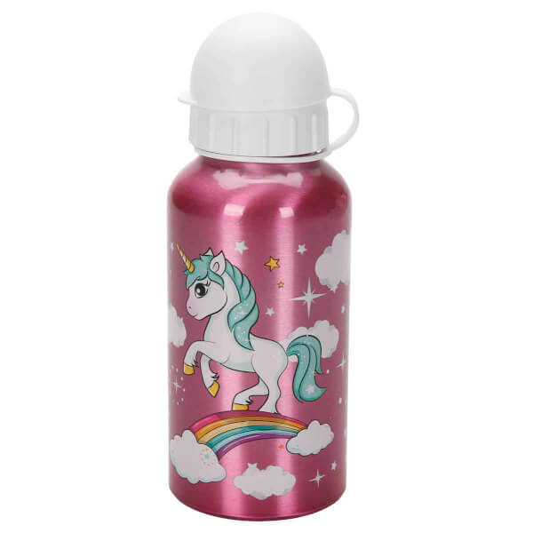Unicorn Desenli Alüminyum Matara 400 ml