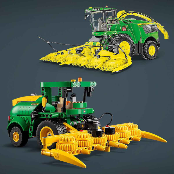 LEGO® Technic John Deere 9700 Silaj Makinesi 42168 - 9 Yaş ve Üzeri Çocuklar için Tarım Aracı İçeren Koleksiyonluk Yaratıcı Oyuncak Model Yapım Seti (559 Parça)