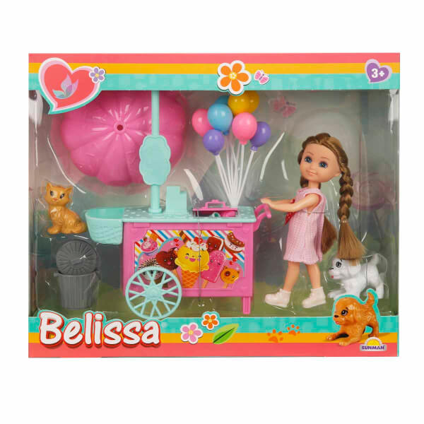 Belissa’nın Dondurma Arabası ve Sevimli Hayvanları 53815