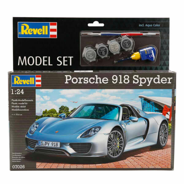 Revell 1:24 Porsche 918 Model Araba Spyder 