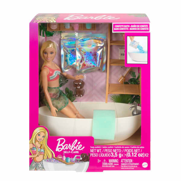 Barbie Wellness Barbie'nin Spa Günü Oyun Seti HKT92