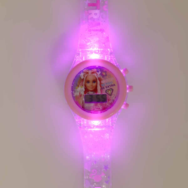 Barbie Led Işıklı Dijital Kol Saati OTTO42478A
