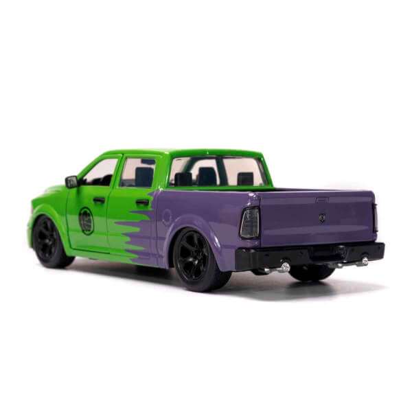 1:24 Marvel Avengers 2014 RAM 1500 Pickup Model Araba ve Hulk Figür