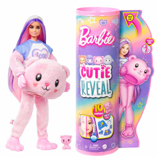 Barbie Cutie Reveal Sevimli Kostümler Serisi HKR02