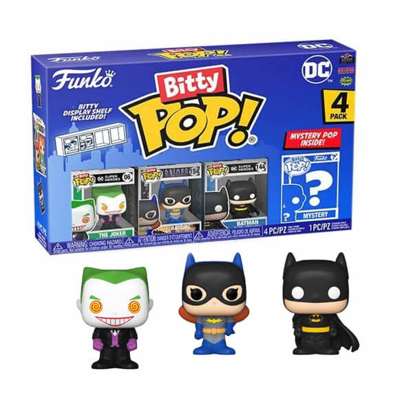 Funko Bitty Pop: Joker 4 lü Sürpriz Figür Seti