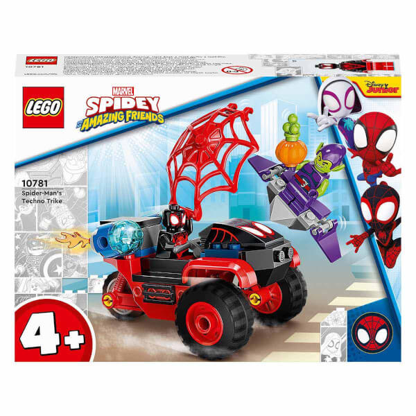 LEGO Marvel Spidey ve İnanılmaz Arkadaşları Miles Morales: Örümcek Adam’ın Tekno Motosikleti 10781