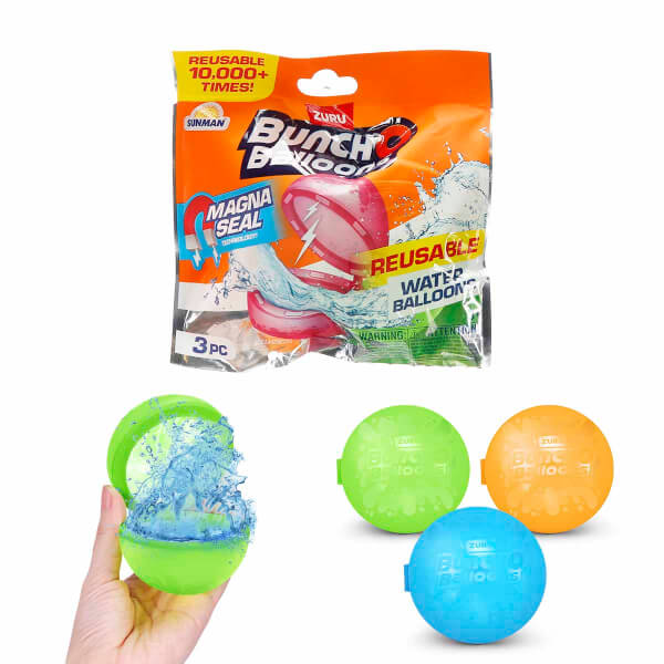 Bunch O Balloons Yeniden Kullanılabilir 3’lü Su Balonu 