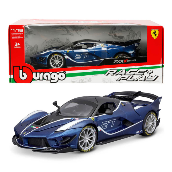 1:18 Ferrari FXX K Evo Model Araba - Beyaz | Toyzz Shop