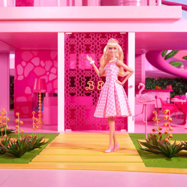 Barbie Movie - Barbie Pembe Elbiseli Bebek HPJ96