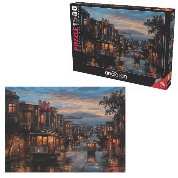 1500 Parça Puzzle : San Francisco Sokakları 