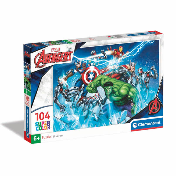 104 Parça Supercolor Puzzle: Marvel Avengers | Toyzz Shop