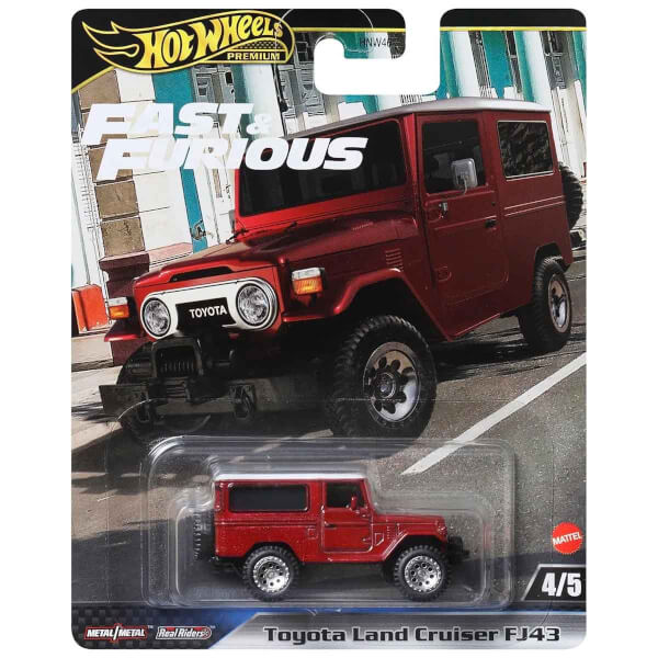 Hot Wheels Fast-Furious Premium Arabalar HNW46