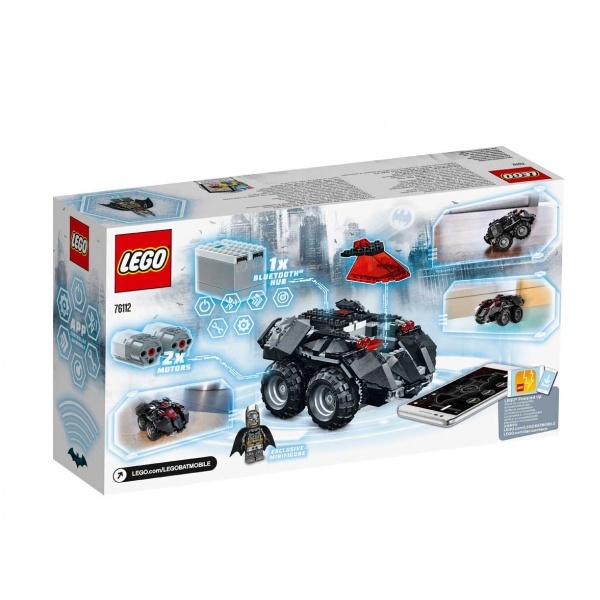  LEGO DC Comics Super Heroes AppControlled Batmobile 76112