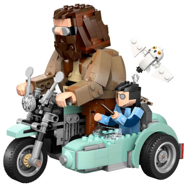 LEGO Harry Potter Hagrid ve Harry’nin Motosiklet Yolculuğu 76443 - 9 Yaş ve Üzeri Çocuklar ve Yetişkinler için Koleksiyonluk Yaratıcı Oyuncak Yapım Seti (617 Parça)