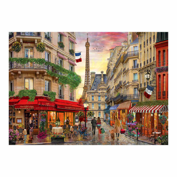 1500 Parça Puzzle: Cafe Eiffel 