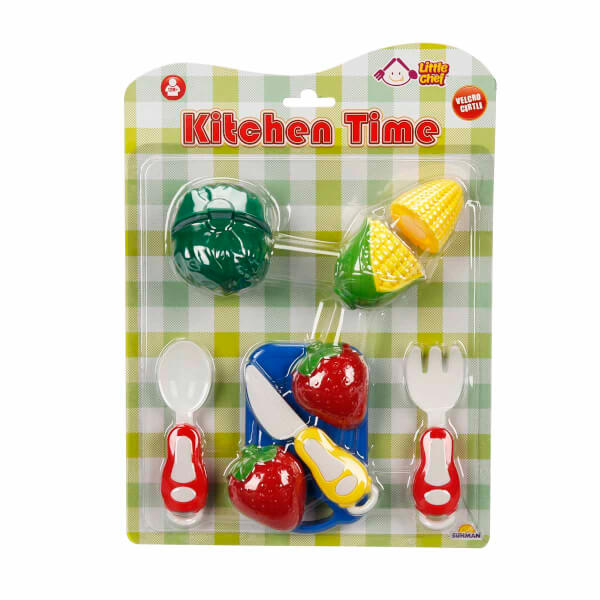 Little Chef Kesme Tahtalı Sebze ve Meyve Seti