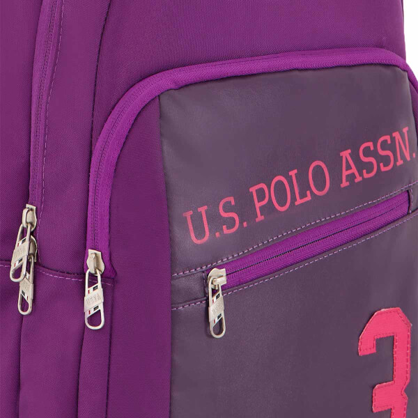 U.S. Polo Mor Sırt Çantası PLÇAN23214