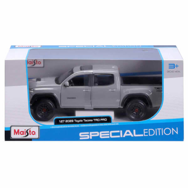 1:27 2023 Toyota Tacoma TRD PRO Special Edition Die Cast Araba