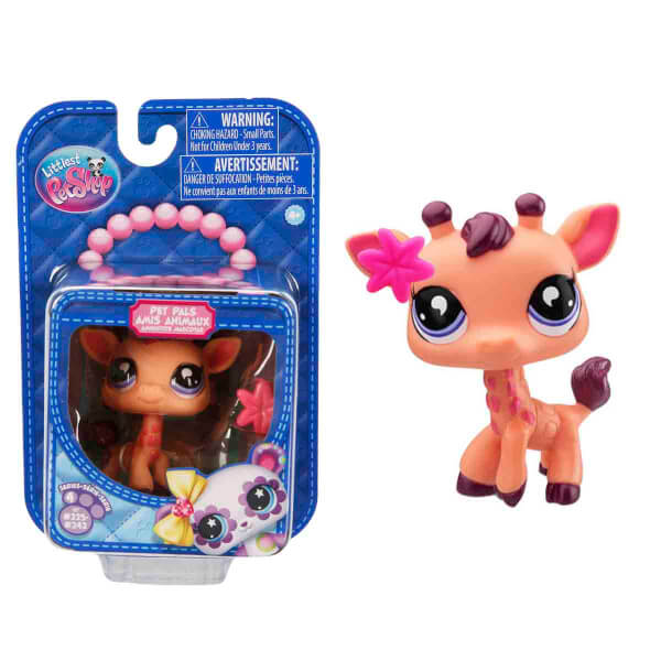 Littlest Pet Shop Minişler Tekli Paket S4 - 238-Zürafa
