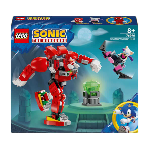 LEGO® Sonic the Hedgehog™ Knuckles'ın Gardiyan Robotu 76996- 8 Yaş ve Üzeri Çocuklar için Yaratıcı Oyuncak Yapım Seti (276 Parça)