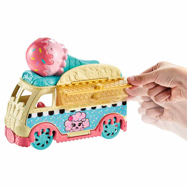 Polly Pocket Minik Lezzetler Dondurma Arabası: Polly ve Shani HHX77
