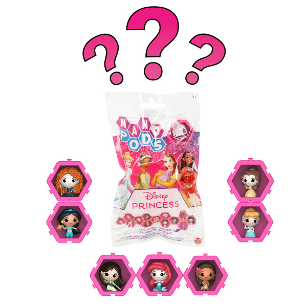 Disney Princess Nano Pods Sürpriz Figür Paketi