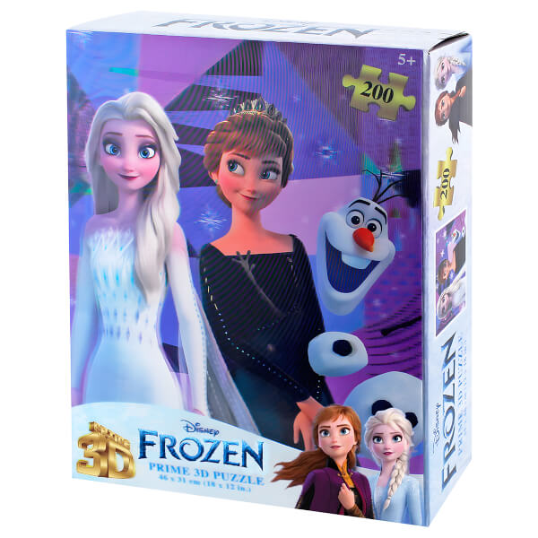 Prime 3D 200 Parça 3D Puzzle: Disney Frozen