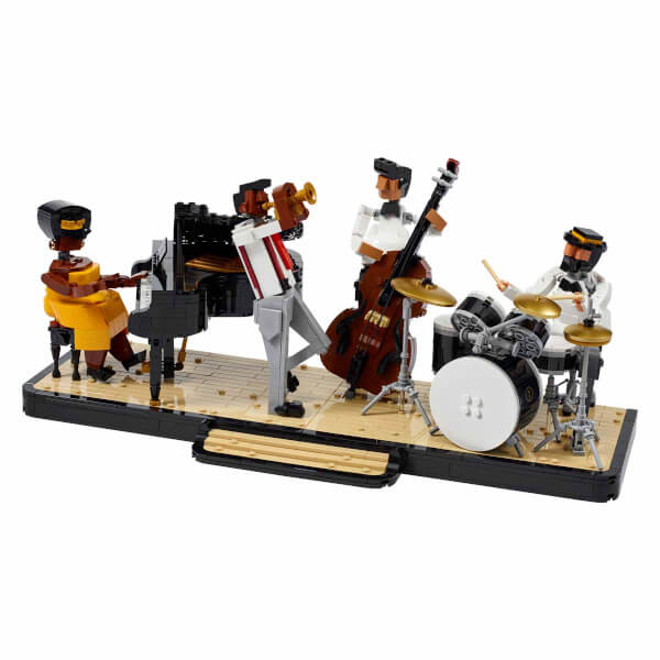 LEGO Ideas Caz Dörtlüsü 21334 - Müzik Tutkunu Yetişkinler için Yap-Sergile Model Yapım Seti (1606 Parça)