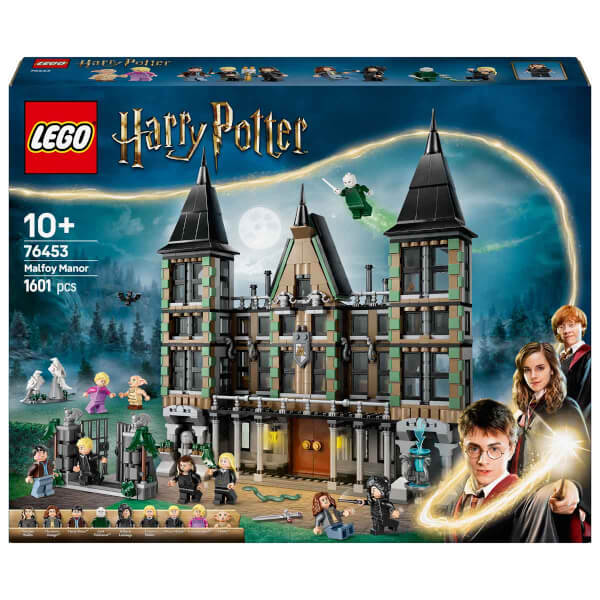 LEGO Harry Potter Malfoy Malikanesi 76453 - 10 Yaş ve Üzeri Çocuklar ve Yetişkinler için Koleksiyonluk Yaratıcı Oyuncak Yapım Seti (1601 Parça)