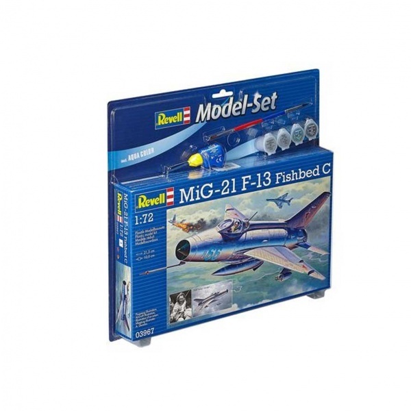 Revell 1:72 Mig-21 F-13 Fishbed Model Set Uçak