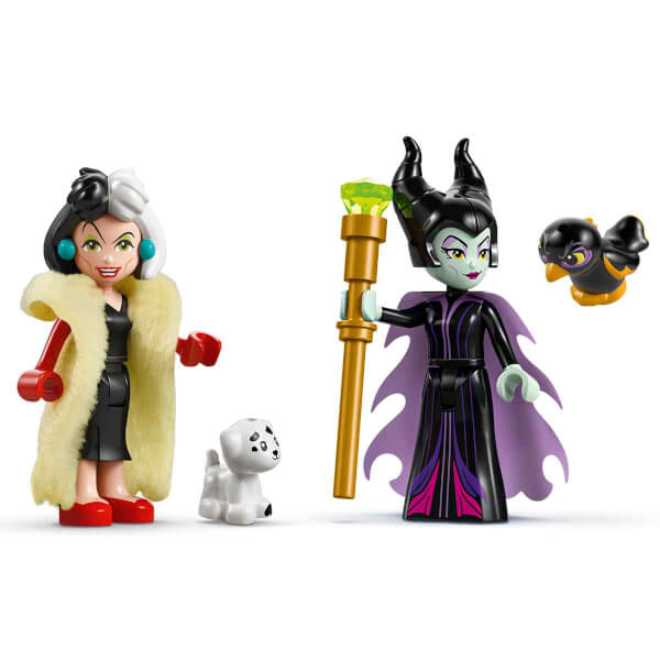 LEGO Disney Kötüleri Malefiz'in ve Cruella De Vil'in Elbiseleri 43262 - 9 Yaş ve Üzeri Çocuklar için Yaratıcı Oyuncak Yapım Seti (524 Parça)