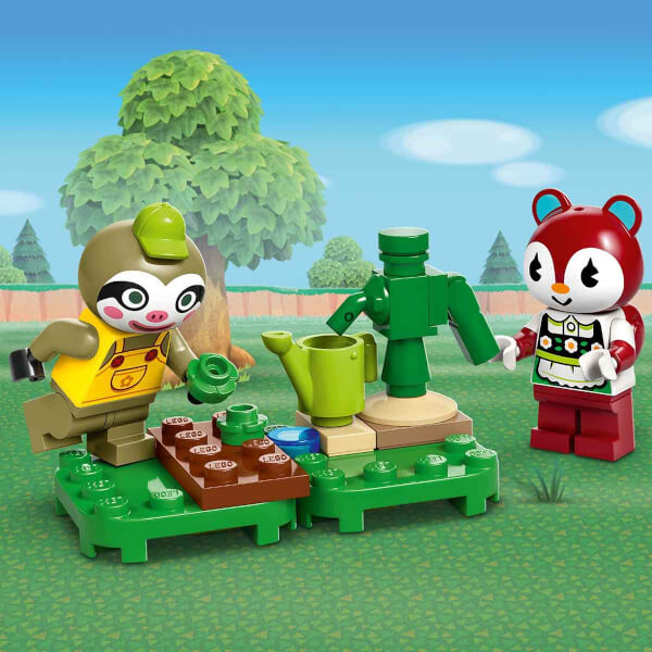 LEGO Animal Crossing Leif Karavan ve Bahçe Dükkanı 77054 - 7 Yaş ve Üzeri Çocuklar için Yaratıcı Oyuncak Yapım Seti (263 Parça)