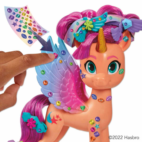 My Little Pony Kurdele Saç Tasarımlı Sunny Starscout F3873