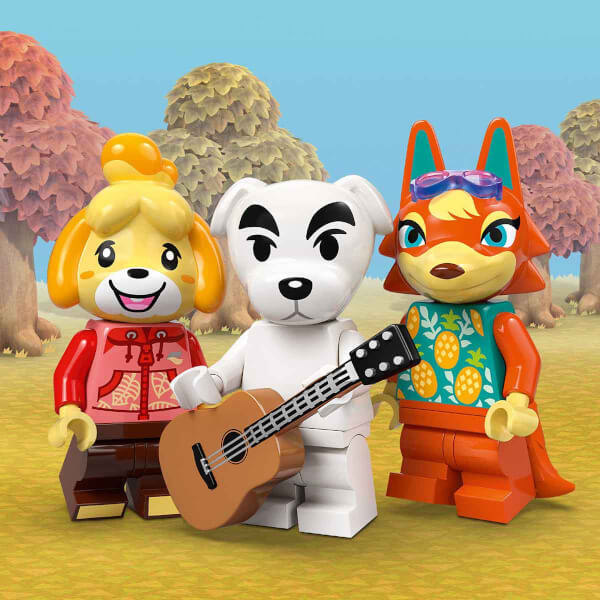 LEGO Animal Crossing K.K. Meydan Konseri 77052 - 7 Yaş ve Üzeri Çocuklar İçin Kafe ve Araç İçeren Oyuncak Yapım Seti (550 Parça)