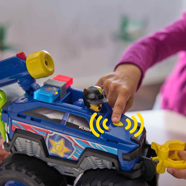 PAW Patrol Sesli ve Işıklı Rescue Wheels Figür ve Kurtarma Aracı