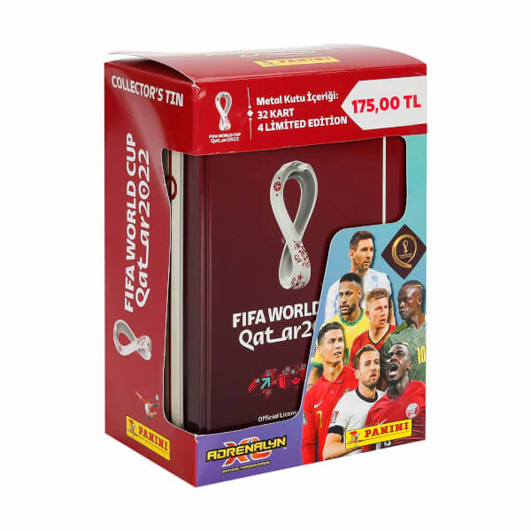 FIFA World Cup Katar 2022 Tin Box Futbolcu Kartları